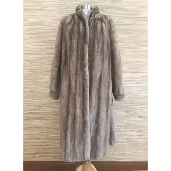 Jackets & Blazers - Full Length Genuine Mink Coat